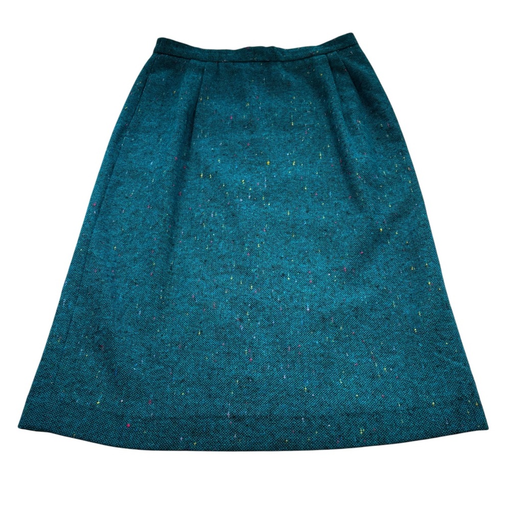 Vintage Jessica Hale Teal Skirt